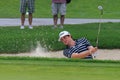 Keegan Bradley in the bunker