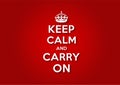 Keep Calm and Carry On