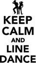 Keep calm and Line dance