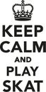 Keep calm and play skat