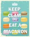 Keep and eat Macaroon