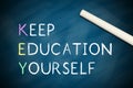 Keep Educating Yourself