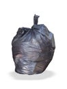 Keep garbage in bag for eliminate. clipping path Royalty Free Stock Photo