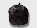 Keep garbage in bag. This has clipping path. Royalty Free Stock Photo