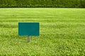 Keep of the grass blank sign Royalty Free Stock Photo