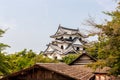 The Keep of Hikone Castle in Shiga, Japan Royalty Free Stock Photo