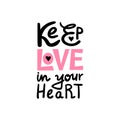 Keep love in your heart