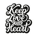 Keep love in your heart