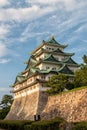 The Keep of Nagoya Castle in Aichi, Japan Royalty Free Stock Photo