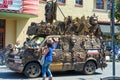 A keep Portland Weird Car at Hawthorne Street Fair, Portland, Ore