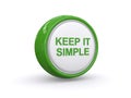 Keep it simple Royalty Free Stock Photo