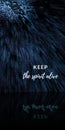 keep the spirit alive Royalty Free Stock Photo