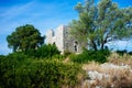 Greece - Kefalonia - Fiskardo - Early Byzantine Basilica Royalty Free Stock Photo