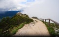 Kehlsteinhaus, the Eagle Nest, atop the summit of the Kehlstein, a rocky outcrop that rises above the Obersalzberg near the town