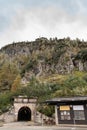 Kehlsteinhaus Eagle`s Nest and its tunnel located on top of Obersalzberg in Berchtesgaden Royalty Free Stock Photo