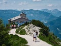 The Kehlsteinhaus Eagle`s Nest is a Nazi-constructed building