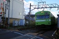 Keihan Electric Railway is one of railway Royalty Free Stock Photo