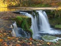 Keila-Joa Falls in autumn Royalty Free Stock Photo