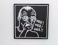 Keith Haring self portrait