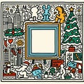 Keith harin celebrated christmas and new year