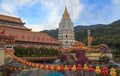 Kek Lok Si buddhish temple in Penang Malaysia. Royalty Free Stock Photo