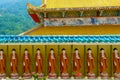 Kek Lok Si China temple in George Town Penang buddah statues Royalty Free Stock Photo