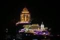 Penang Kek lok si Temple at night. Royalty Free Stock Photo