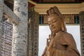 Kek-Lok temple at George Town Penang Buddha statue in biggest buddhist temple in Malaysia Royalty Free Stock Photo