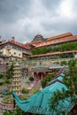 Kek-Lok temple inner yard of biggest buddhist temple of Penang Malaysia Royalty Free Stock Photo