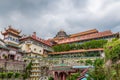 Kek Lok temple inner yard of biggest buddhist temple of Penang Malaysia Royalty Free Stock Photo