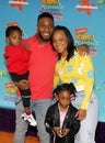 Kel Mitchell, wife Asia Lee-Mitchell and family