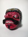 Kelana is a mask depicting someone who is angry.