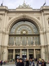 Keleti Palyaudvar station Eastern Railway Station in Budapest. Royalty Free Stock Photo
