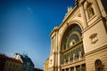 Keleti Railway Station in Budapest on a beautiful day Royalty Free Stock Photo