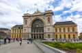 Keleti railway station Palyaudvar in Budapest, Hungary Royalty Free Stock Photo