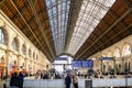 Keleti railway train station interior view in Budapest, Hungary Royalty Free Stock Photo