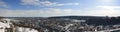 Kelheim Panorama in Wintertime Royalty Free Stock Photo