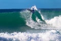 Kelly Slater Jeffreys Bay Surfing Royalty Free Stock Photo