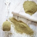 Kelp (algae) green powder