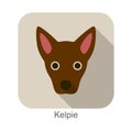Kelpie dog character, dog breed series