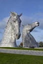 The Kelpies - Falkirk - Scotland Royalty Free Stock Photo