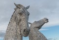 The Kelpies Falkirk Scotland Royalty Free Stock Photo