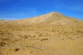Kelso Dunes peak view over bright blue sky Royalty Free Stock Photo