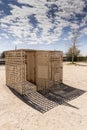 Kelso Jail at Kelso Depot Mojave Preserve Royalty Free Stock Photo