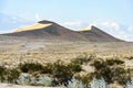 Kelso Sand Dunes at sunset, Mojave Desert, California, USA Royalty Free Stock Photo