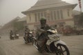 KELUD VOLCANO ERUPTION ASH RAIN