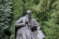 Kelvingrove Park, Glasgow, Scotland, United Kingdom, September 2013, the Statue and Memorial to Lord Kelvin