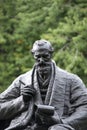 Kelvingrove Park, Glasgow, Scotland, United Kingdom, September 2013, the Statue and Memorial to Lord Kelvin