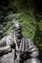 Kelvingrove Park, Glasgow, Scotland, United Kingdom, September 2013, the Statue and Memorial to Lord Kelvin