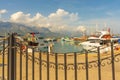 KEMER, TURKEY: View of the Port of Marina in Kemer.